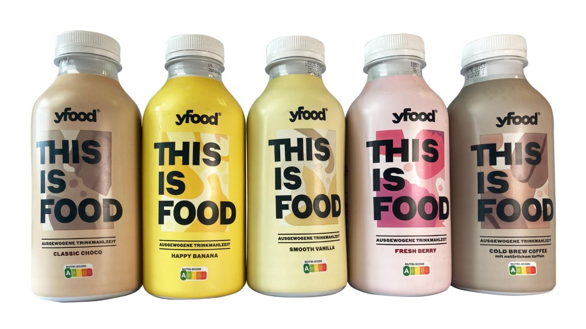 Nominiert für Negativ-Preis „Goldener Windbeutel“: Trinkmahlzeit von Yfood
