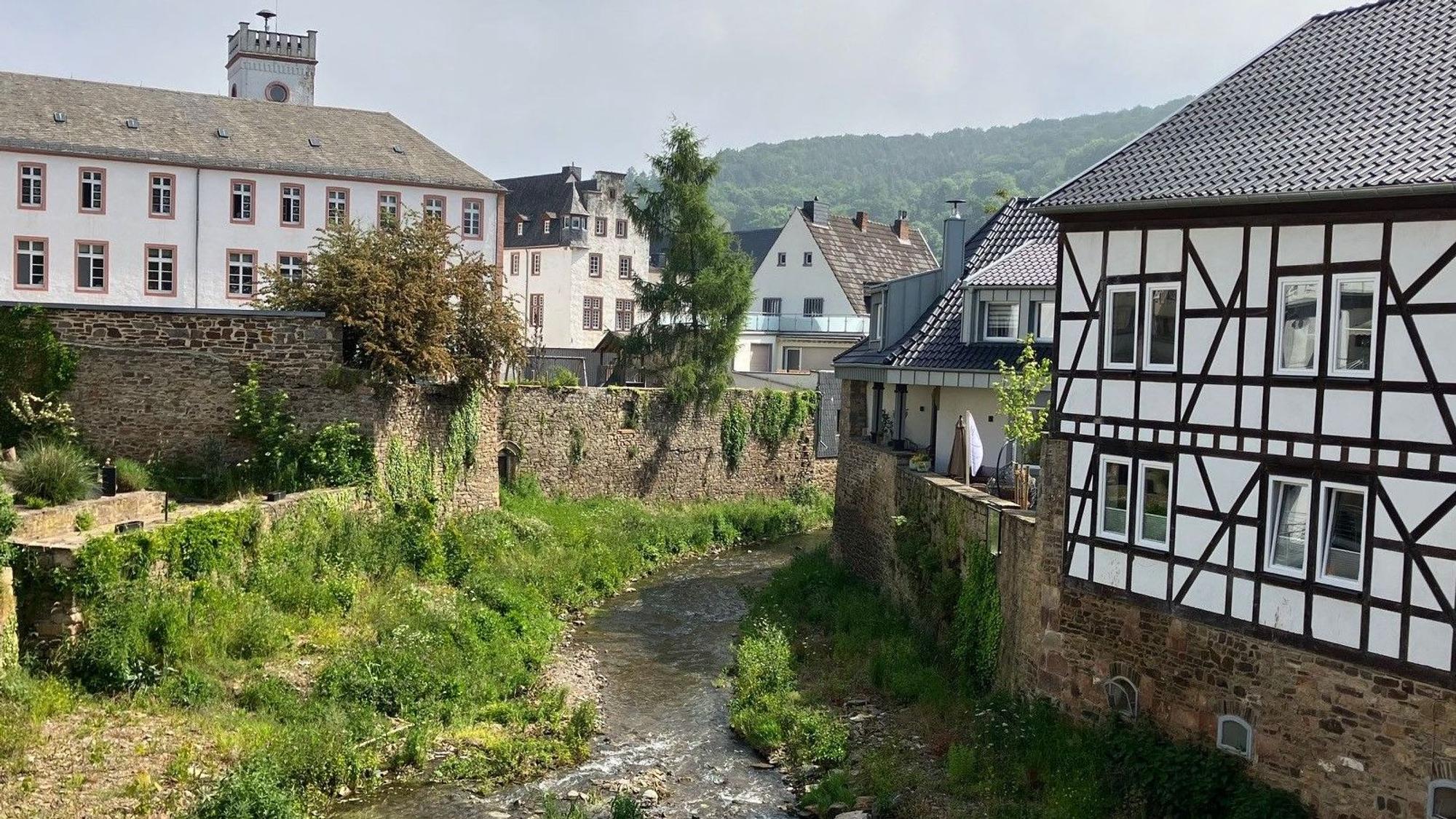 Erft zwischen Fibergasse und Werkbrücke