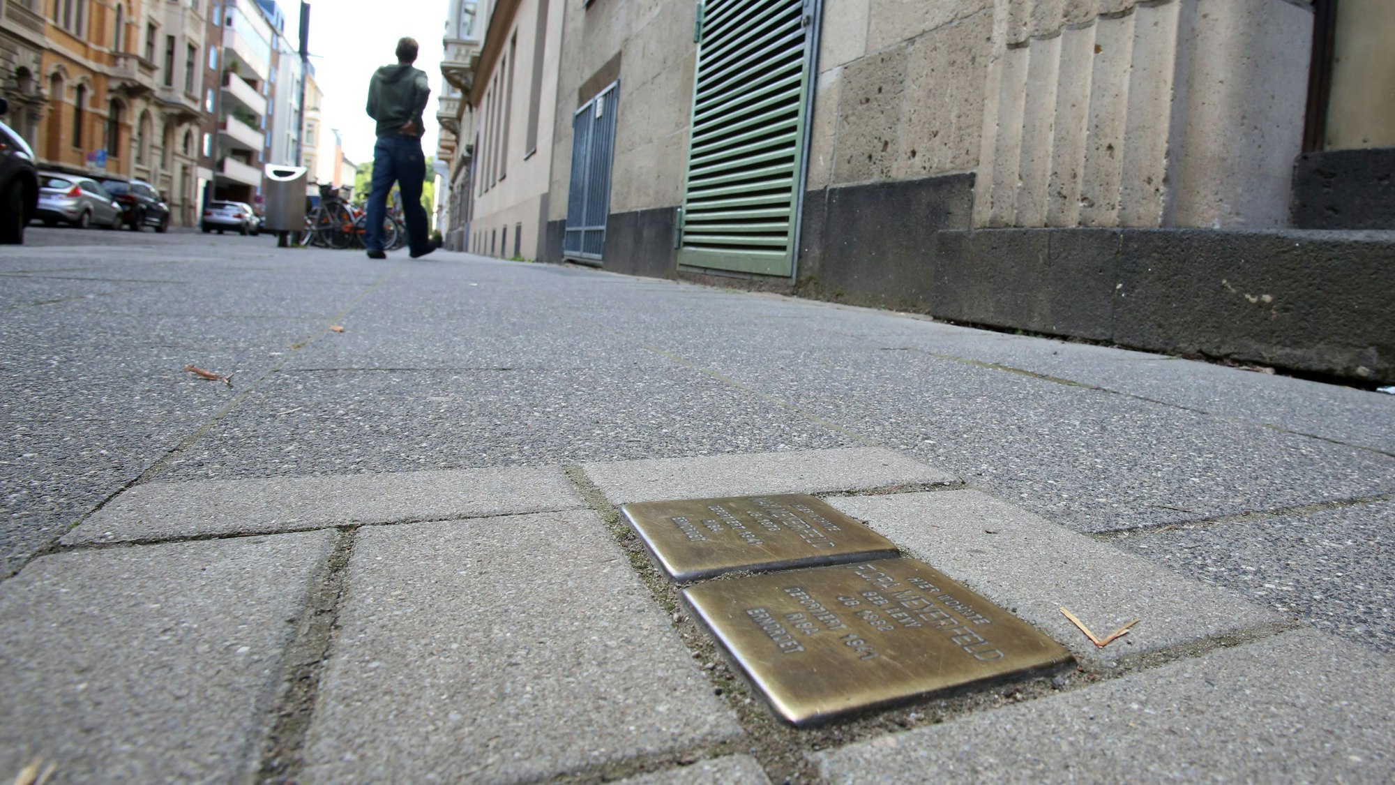 Stolpersteine in der Gilbachstraße