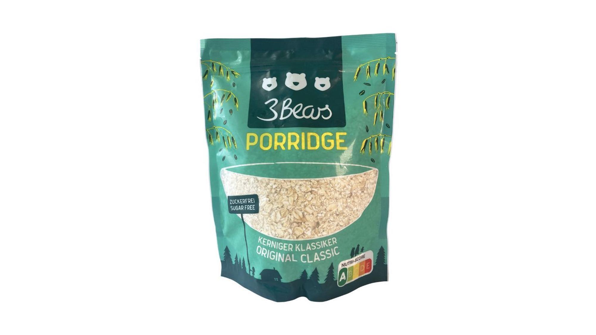 Nominiert für Negativ-Preis „Goldener Windbeutel“: Porridge von 3Bears