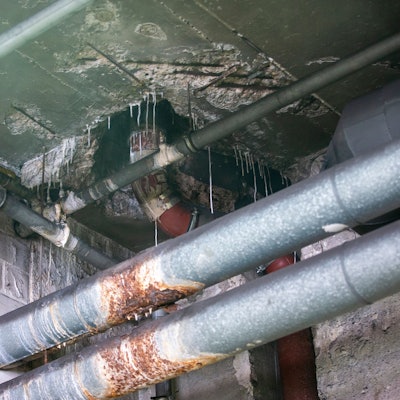 Die Decke der Dombauhütte.