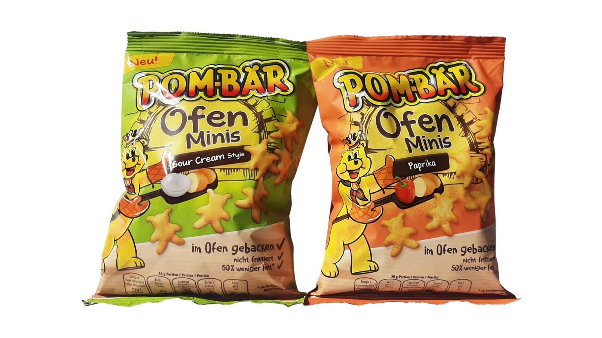 Nominiert für Negativ-Preis „Goldener Windbeutel“: Pom-Bär Ofen Minis