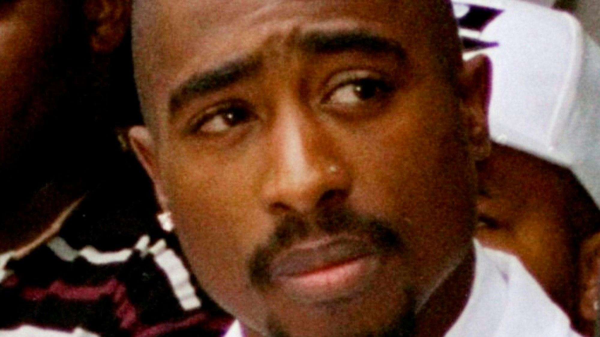 Der US-Rapper Tupac Shakur im Jahr 1996.