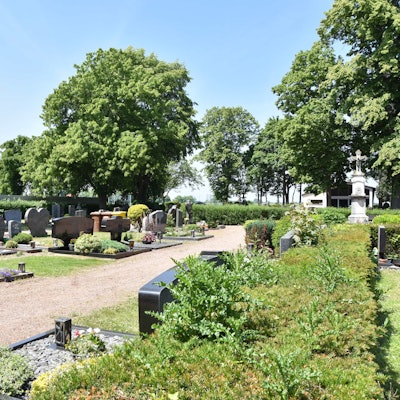 Der Heppendorfer Friedhof.