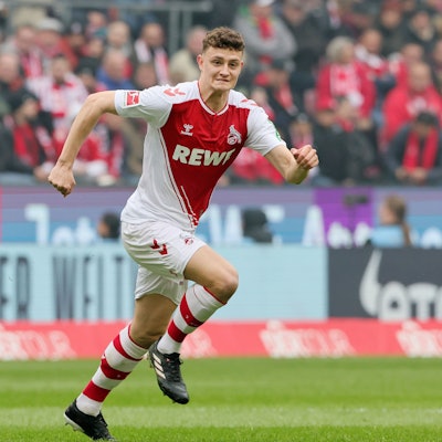 1.FC Köln vs. Borussia Mönchengladbach, 02.04.2023, 26. Spieltag, 15.30 Uhr, Eric Martel (1. FC Köln), Bild: Herbert Bucco
