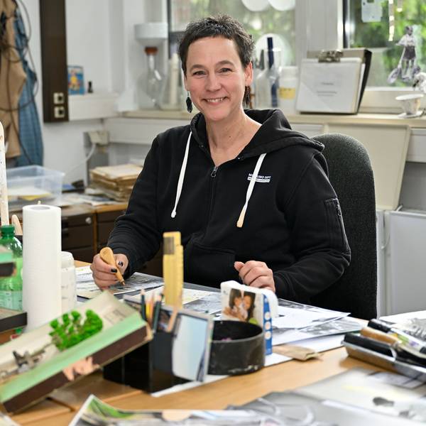Künstlerin Iris Stephan.