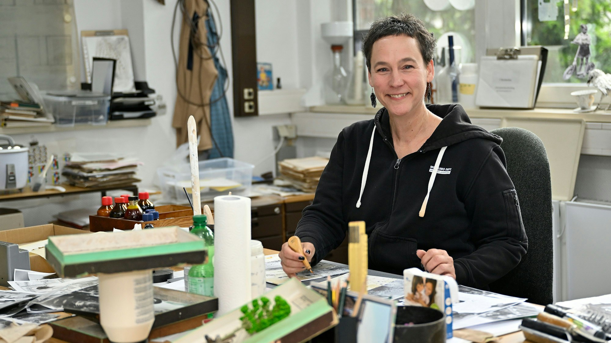 Künstlerin Iris Stephan.