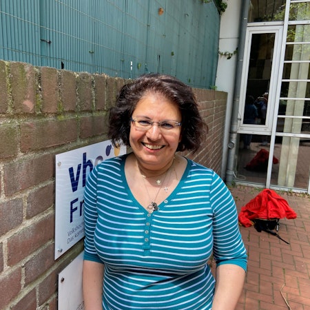 Die Vorsitzende des Integrationsrates und CDU-Ratsfrau Maria Sarafidou.