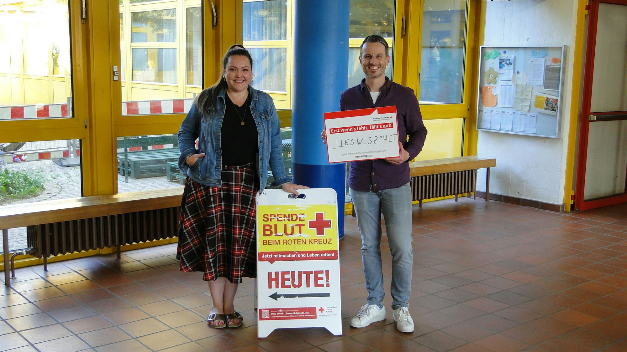 Die beiden Schauspieler