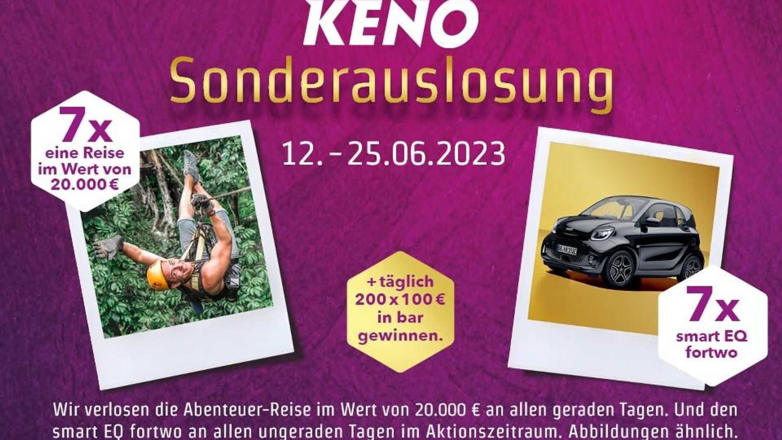 KENO Sonderauslosung