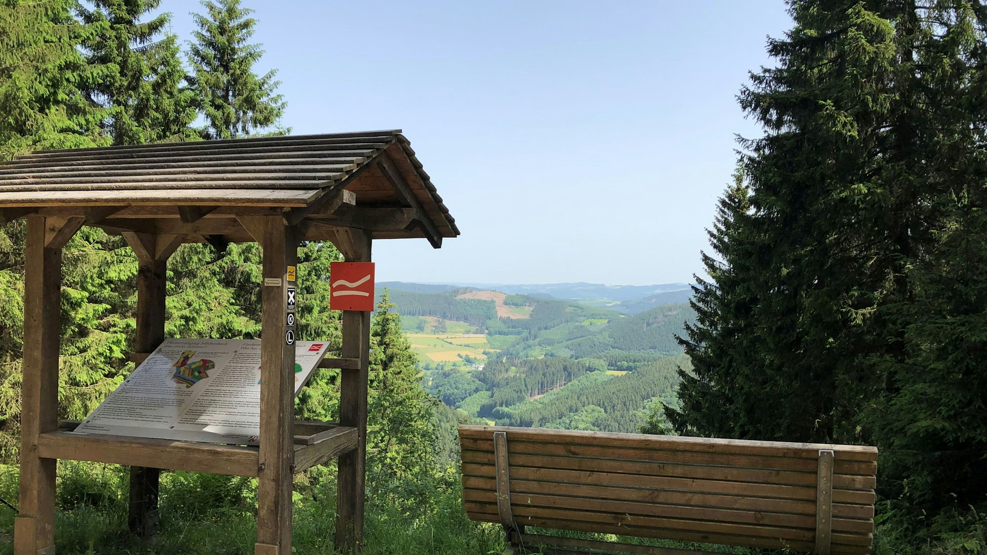 Rothaarsteig, Sauerland auf der Oberhundemer Bergtour