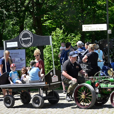 Auf dem Bensberger Papierfest war viel los.