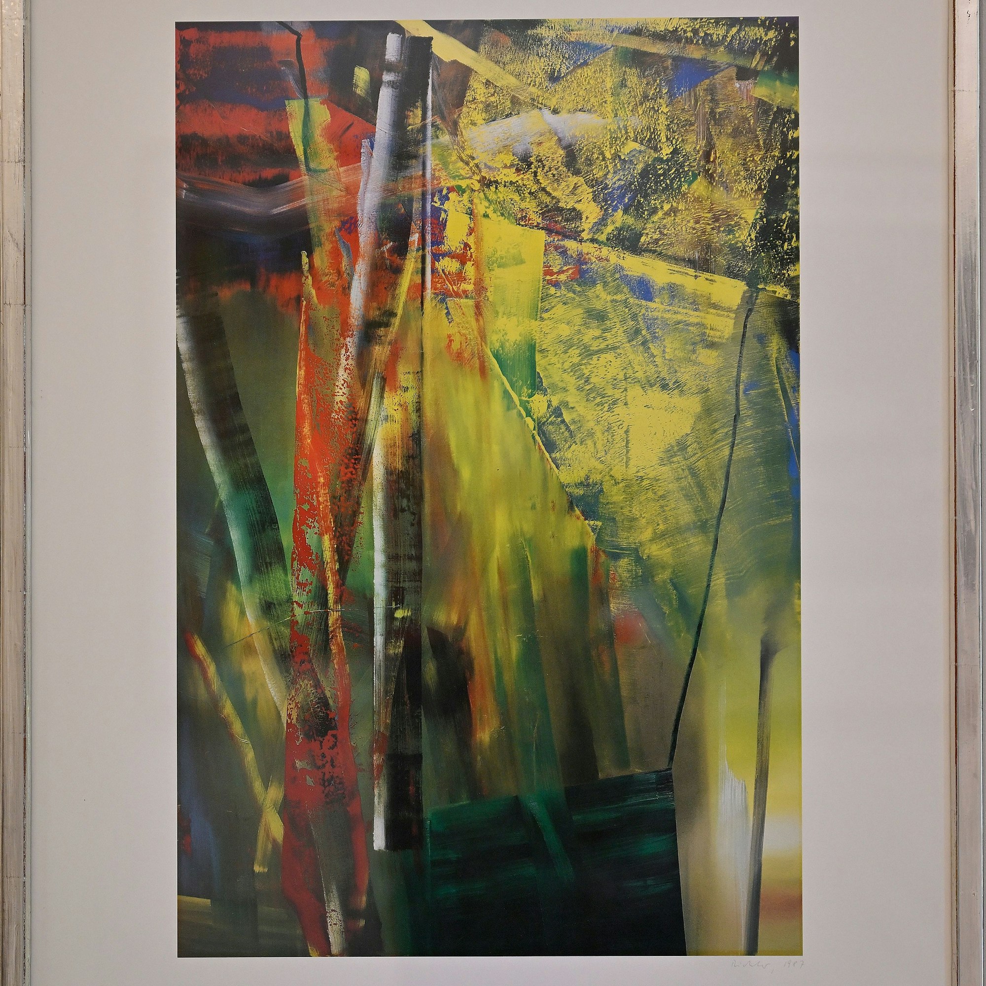 Ein Bild aus abstrakten Farbmustern.