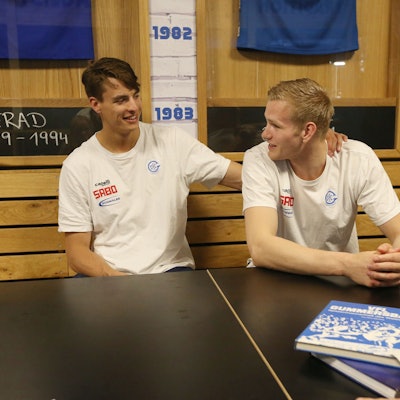 Gummersbach
Schwalbe Arena
Handball
VfL Gummersbach
Interview Doppelinterview Kapitäne Julian Köster und Ellidi Vidarsson