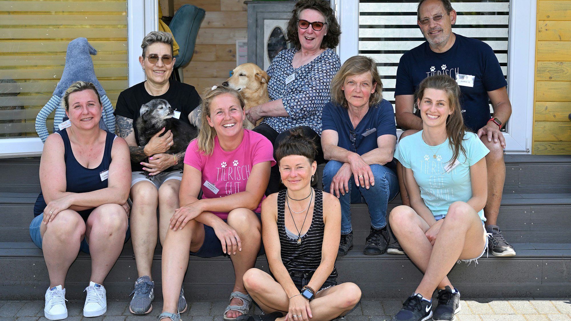 Das Tierschutzteam aus Rösrath.