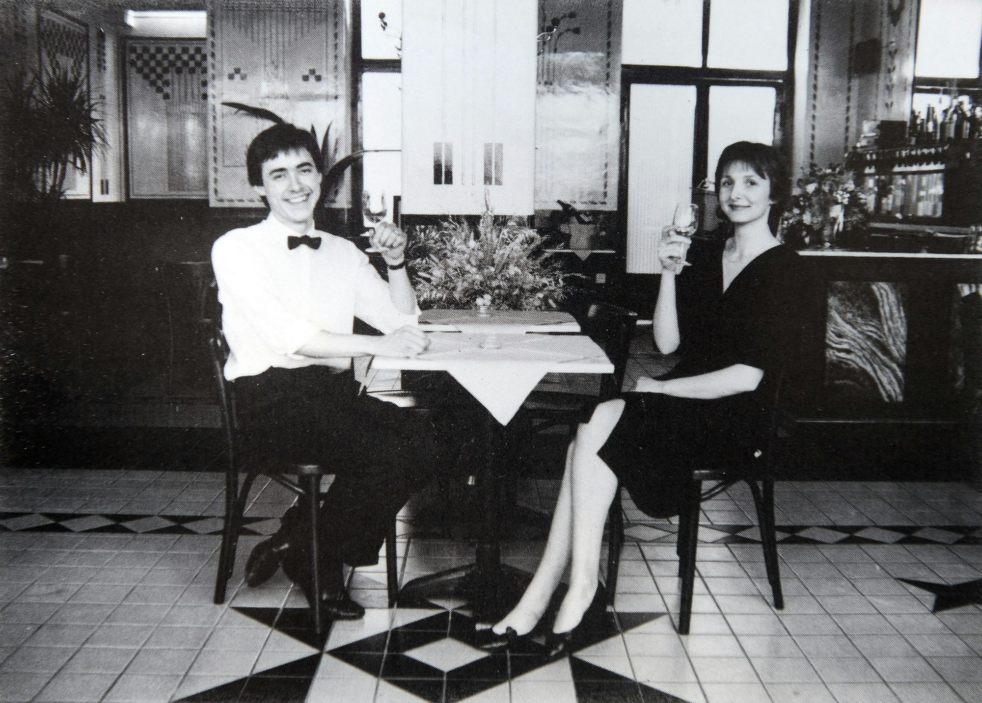 22.03.2023, Köln: Archivbilder Le Moissonnier mit Vincent und Liliane Moissonnier sowie Chefkoch Eric Menchon  Foto: Stefan Worring