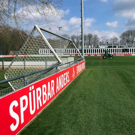 Die Heimat des FC im Grüngürtel: das Geißbockheim.