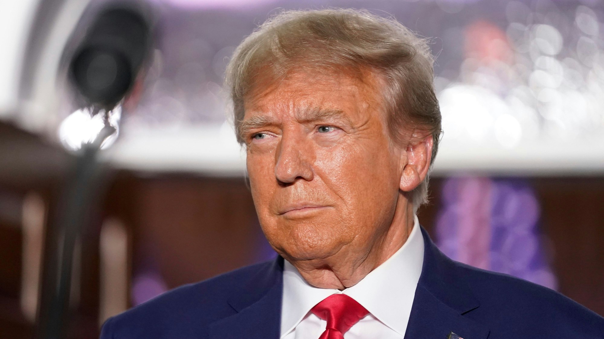 Donald Trump bekannte sich wie erwartet „nicht schuldig“.