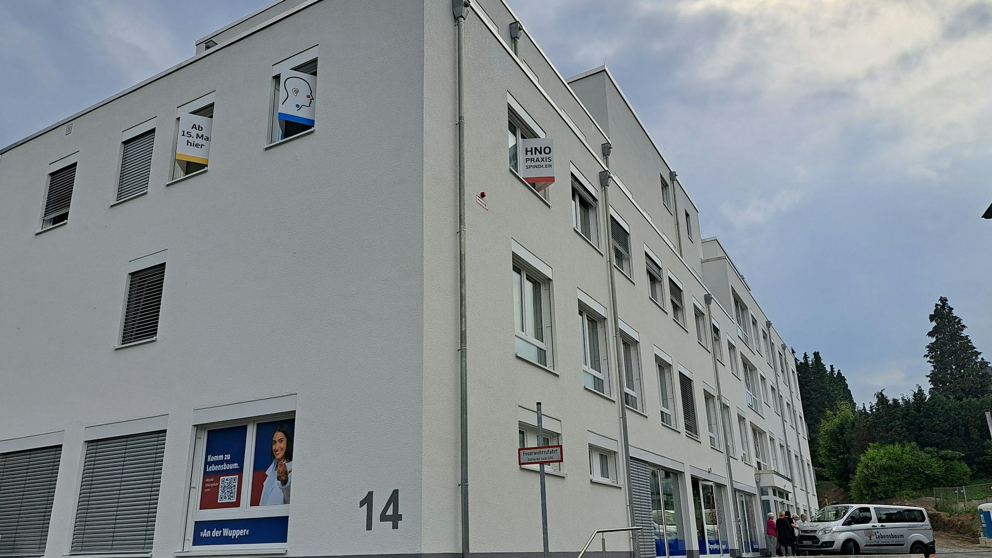 Das Foto zeigt das Ärztehaus in der Gaulstraße 14.