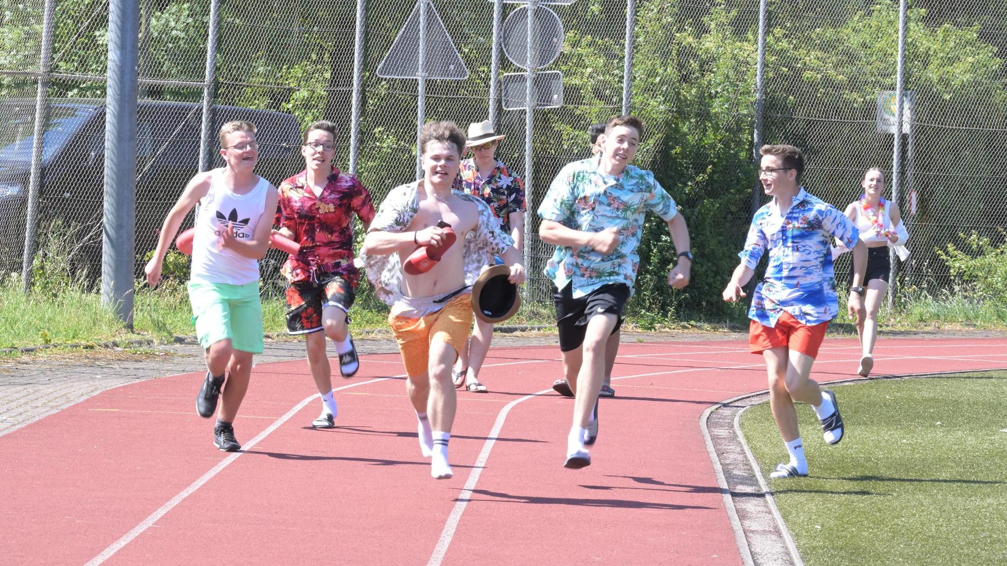 Adventure Sponsorenlauf und Mottolauf Gesamtschule Kürten