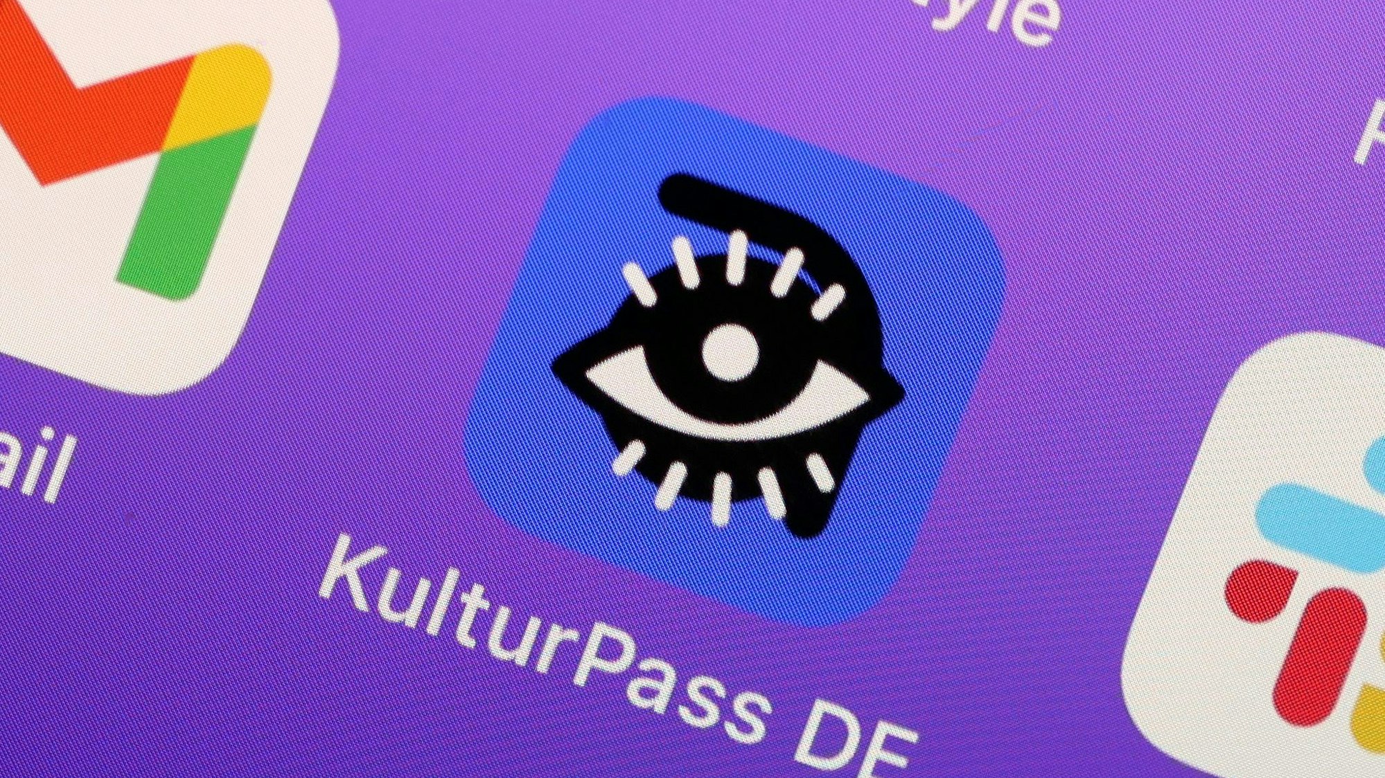 Blick auf die App zum Kulturpass