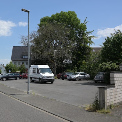 Der Parkplatz am Nittumer Weg in Schildgen.