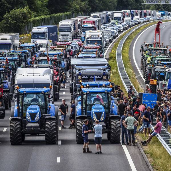 Sie sind viele, und sie sind laut: Niederländische Bauern protestieren gegen Umweltauflagen ihrer Regierung.