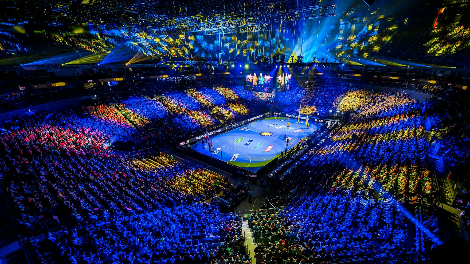 Europas Handball-Tempel: Die Kölner Lanxess Arena.