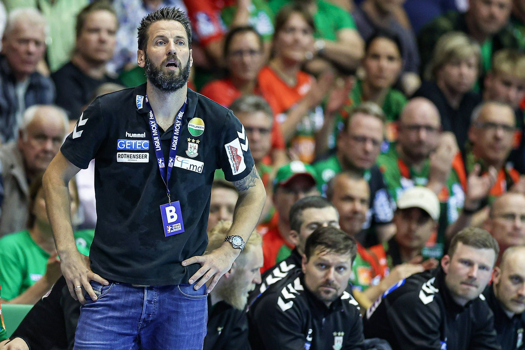 Magdeburgs Cheftrainer Bennet Wiegert