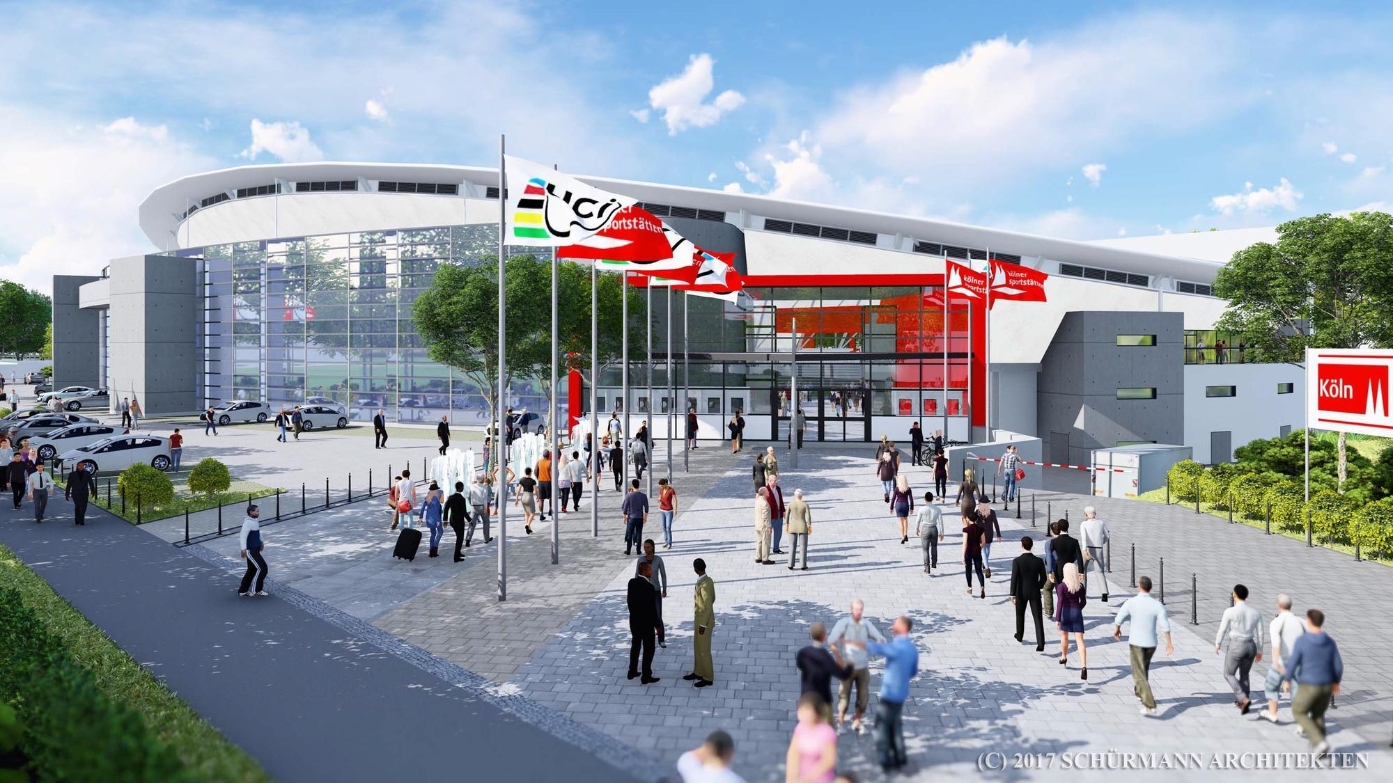 Das Albert-Richter-Velodrom soll internationalen Spitzensport nach Köln ziehen.