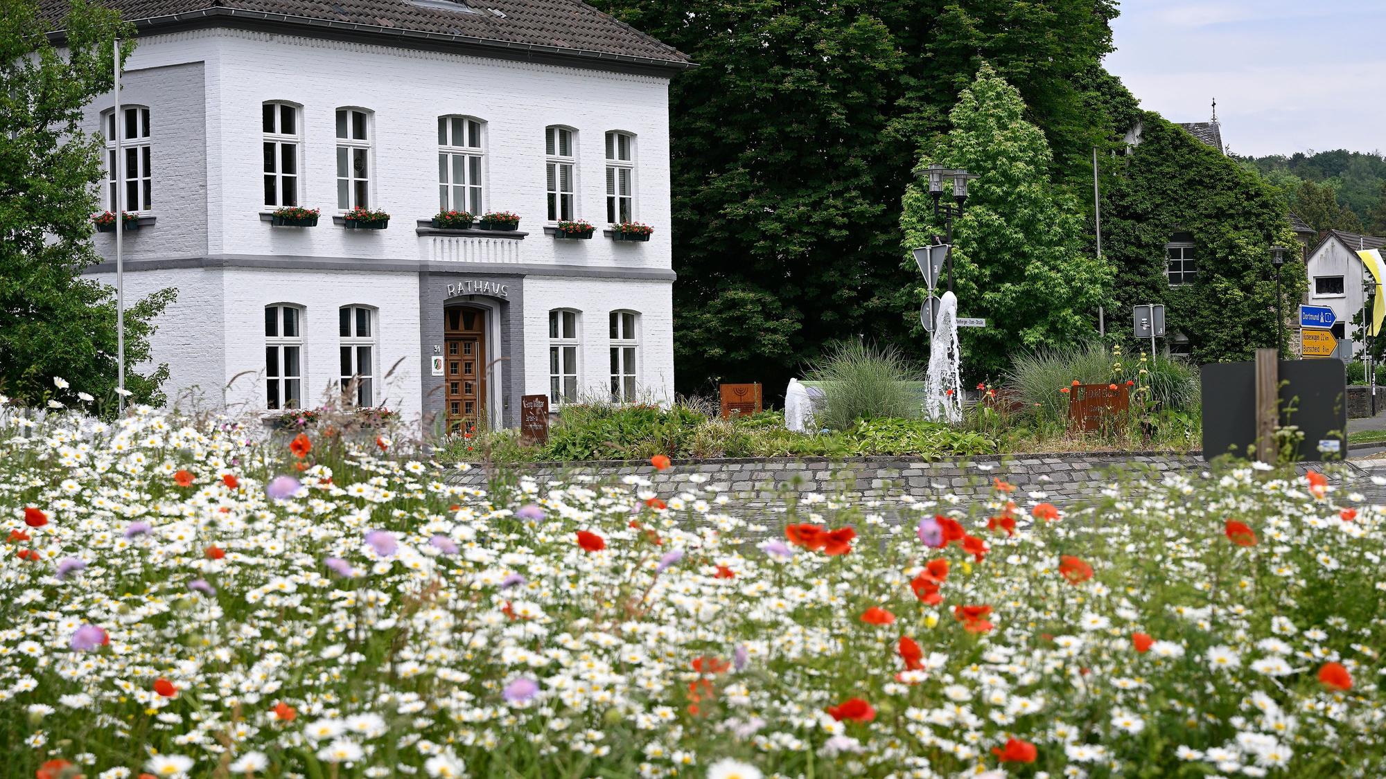 Das Rathaus in Odenthal.