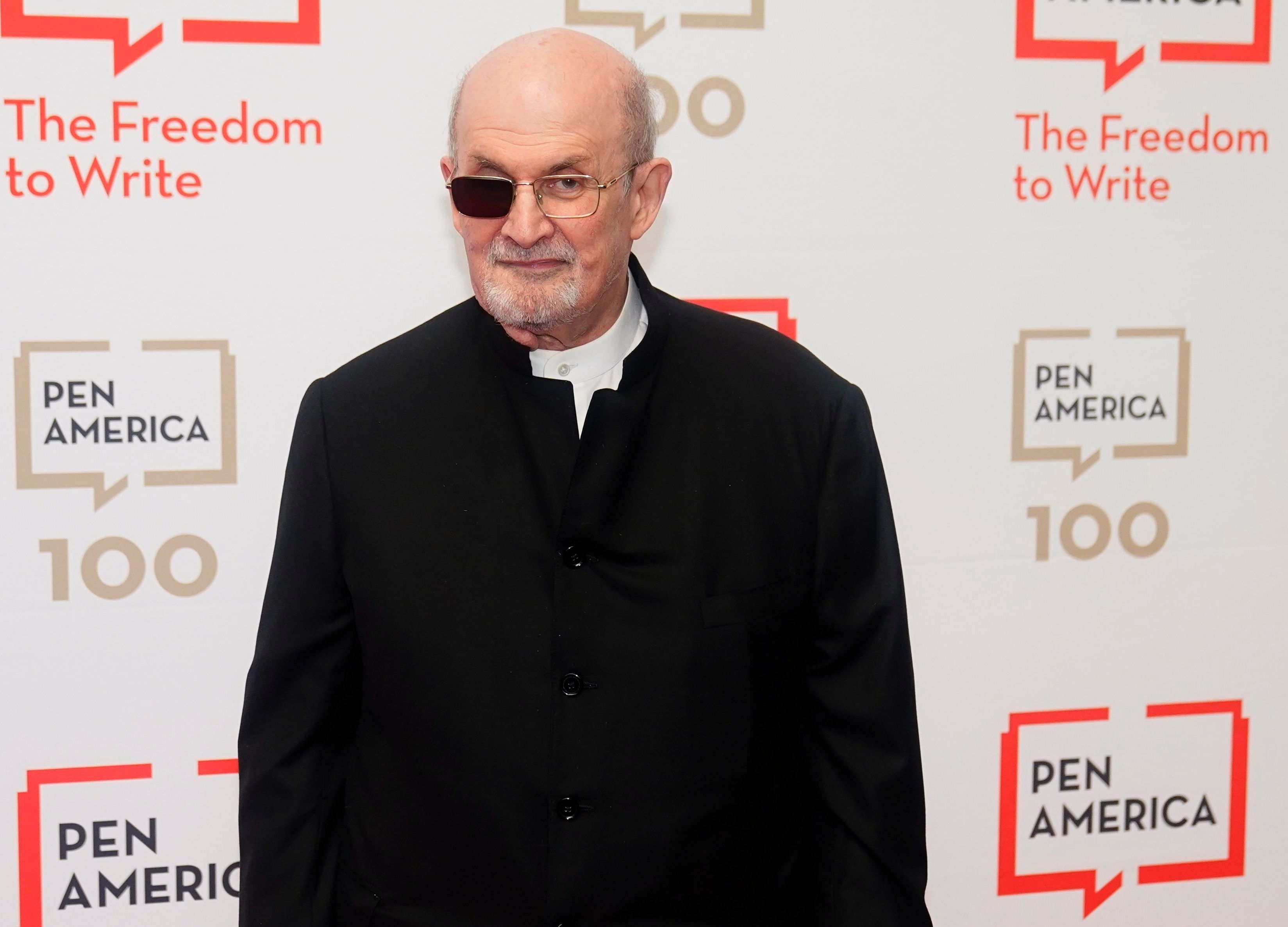 Der Schriftsteller Salman Rushdie