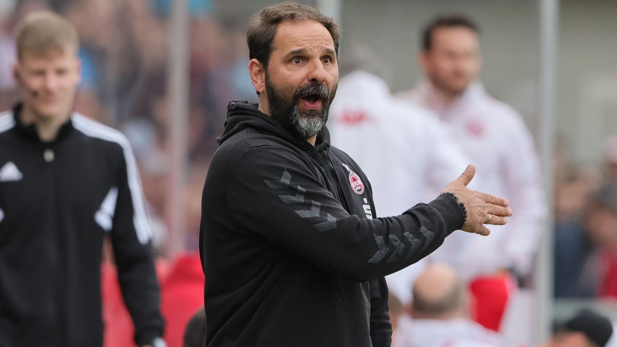 1.FC Köln U19 vs. FSV Mainz 05 U19, A Junioren Bundesliga, Halbfinal Rückspiel um die Deutsche Meisterschaft, Stefan Ruthenbeck (1.FC Köln), 14.04.2023, Bild: Herbert Bucco