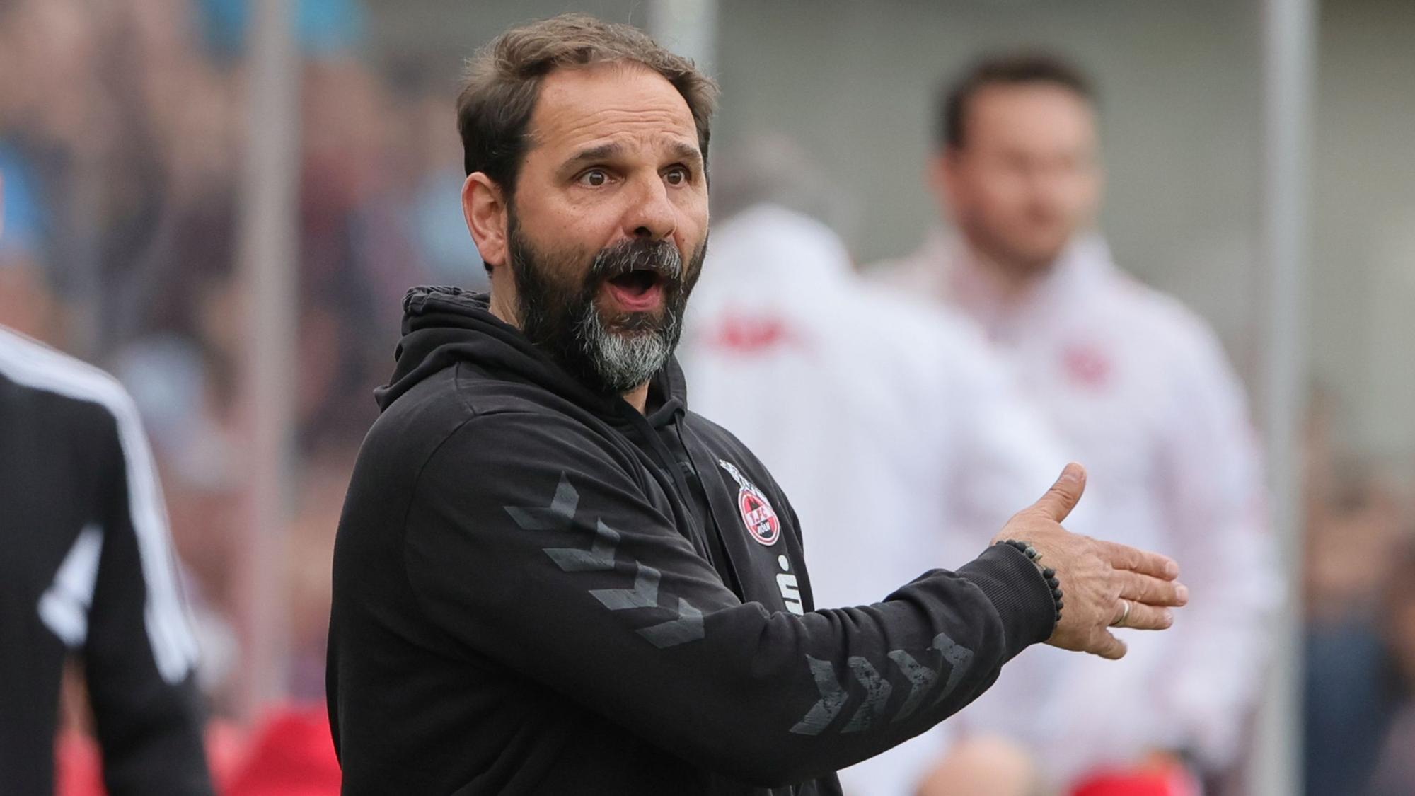 1. FC Köln U19 vs. FSV Mainz 05 U19, A Junioren Bundesliga, Halbfinal Rückspiel um die Deutsche Meisterschaft, Stefan Ruthenbeck (1.FC Köln), 14.04.2023, Bild: Herbert Bucco