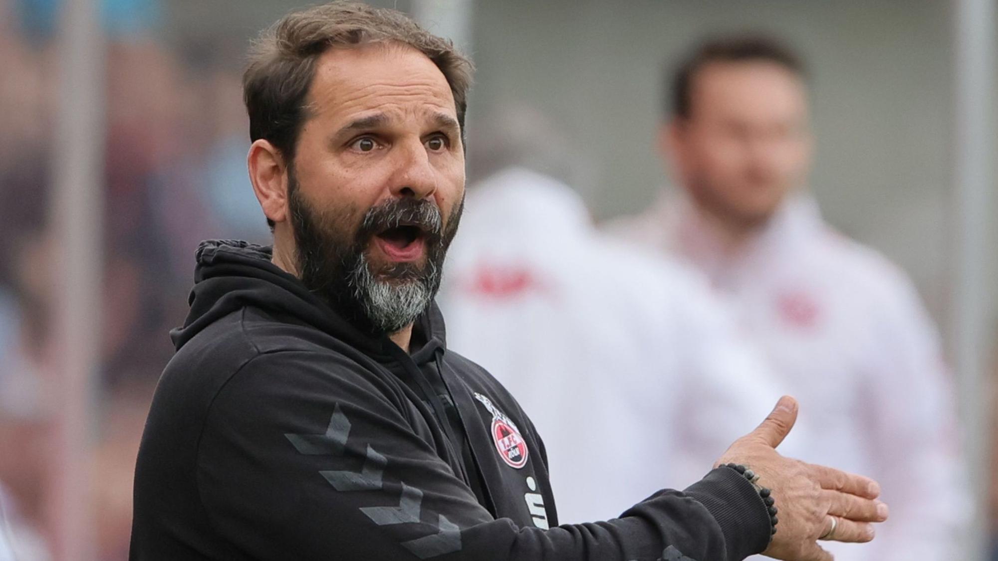 1.FC Köln U19 vs. FSV Mainz 05 U19, A Junioren Bundesliga, Halbfinal Rückspiel um die Deutsche Meisterschaft, Stefan Ruthenbeck (1.FC Köln), 14.04.2023, Bild: Herbert Bucco