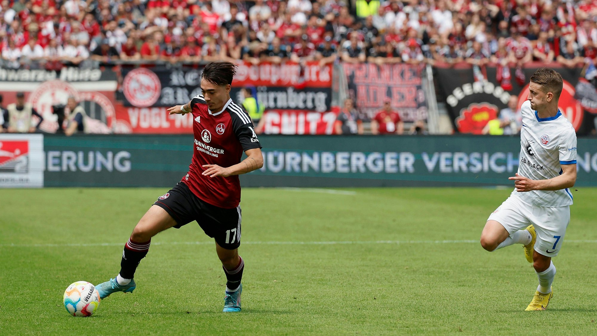 Jens Castrop während eines Fußballspiels.