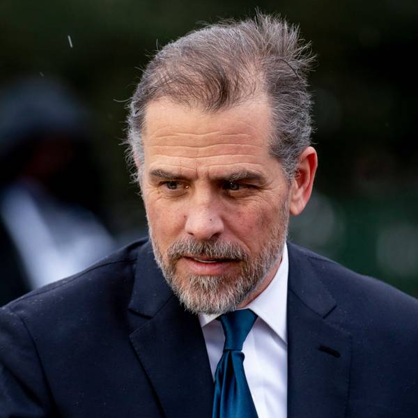 Hunter Biden, Sohn von US-Präsident Biden, spricht zu den Gästen des White House Easter Egg Roll auf dem Südrasen des Weißen Hauses.