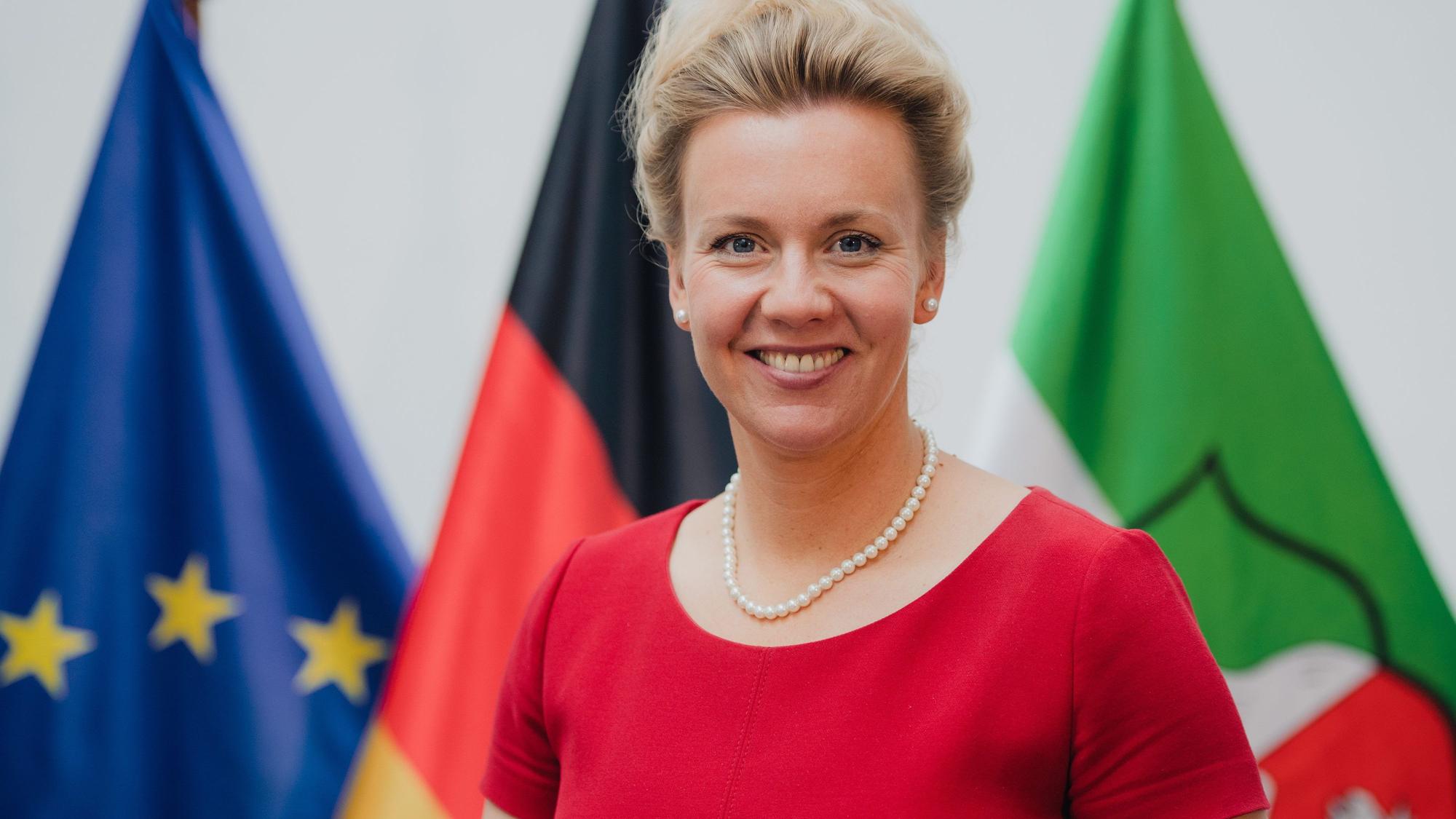 Ina Brandes (CDU), Ministerin für Kultur und Wissenschaft.