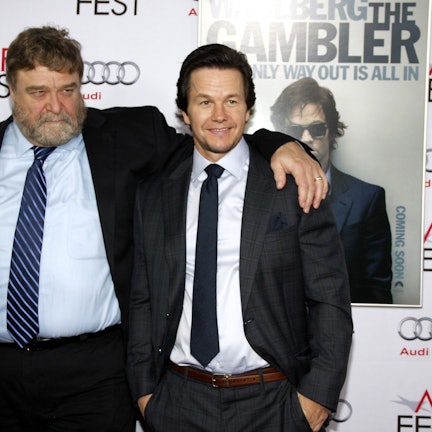 John Goodman mit seinem Kollegen Mark Wahlberg, der 2007 für den Oscar nominiert war.