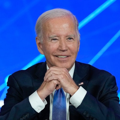 US-Präsident Joe Biden lächelt