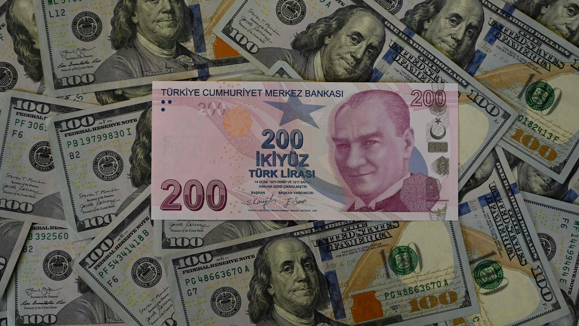 200 Türkische Lira