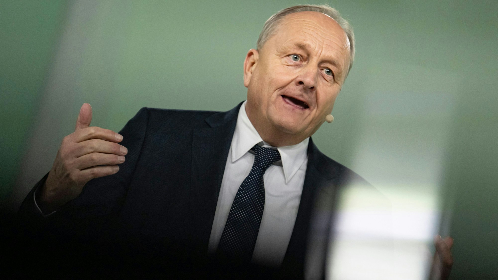 Joachim Rukwied, Präsident des Deutschen Bauernverbandes, bei einer Rede