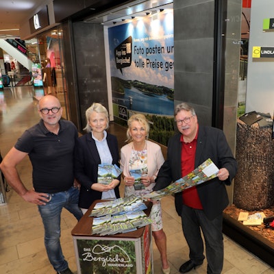 (v.l.) Klaus Lawrenz, Angelika Assenmacher, Gabi Wilhelm, Martin Westermann.