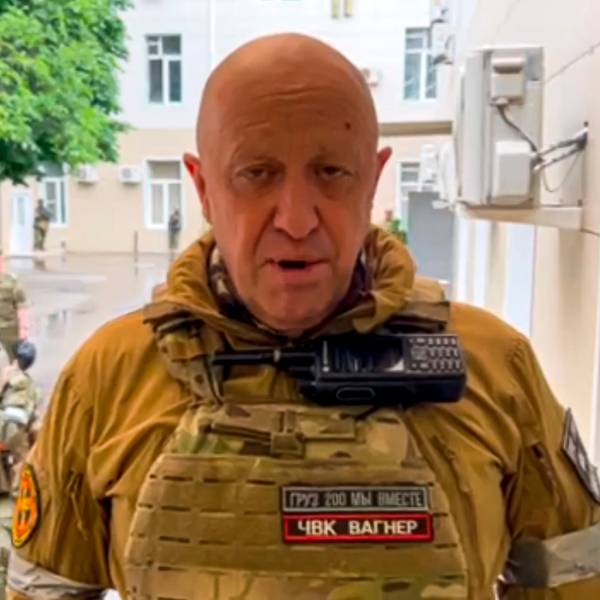 Jewgeni Prigoschin, Chef der Söldnertruppe Wagner, bei einer Videoansprache. (Archivbild) Wie Bilder belegen, hat der Wagner-Chef offenbar ein Faible für Verkleidungen.