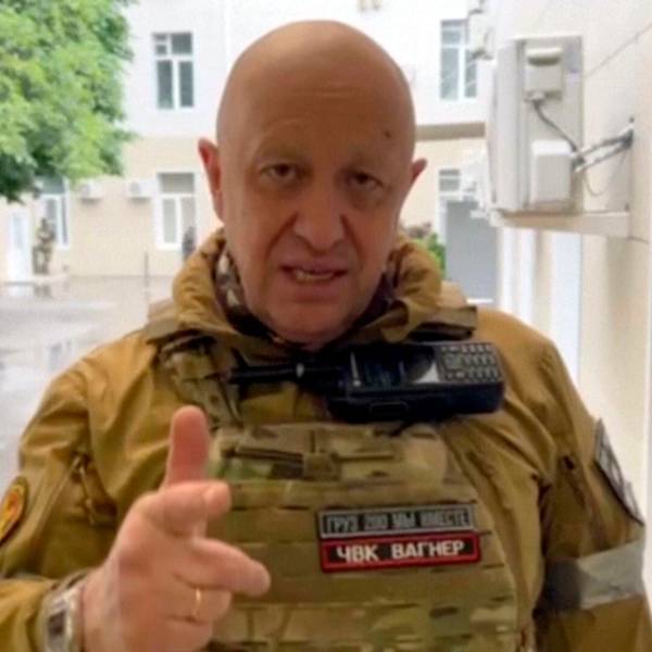Jewgeni Prigoschin, Chef der Privatarmee Wagner, in Rostow