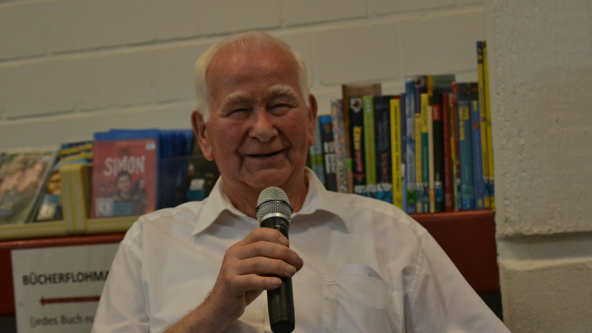 der ehemalige Boxer Hein Mück war in Troisdorf
zu Gast.