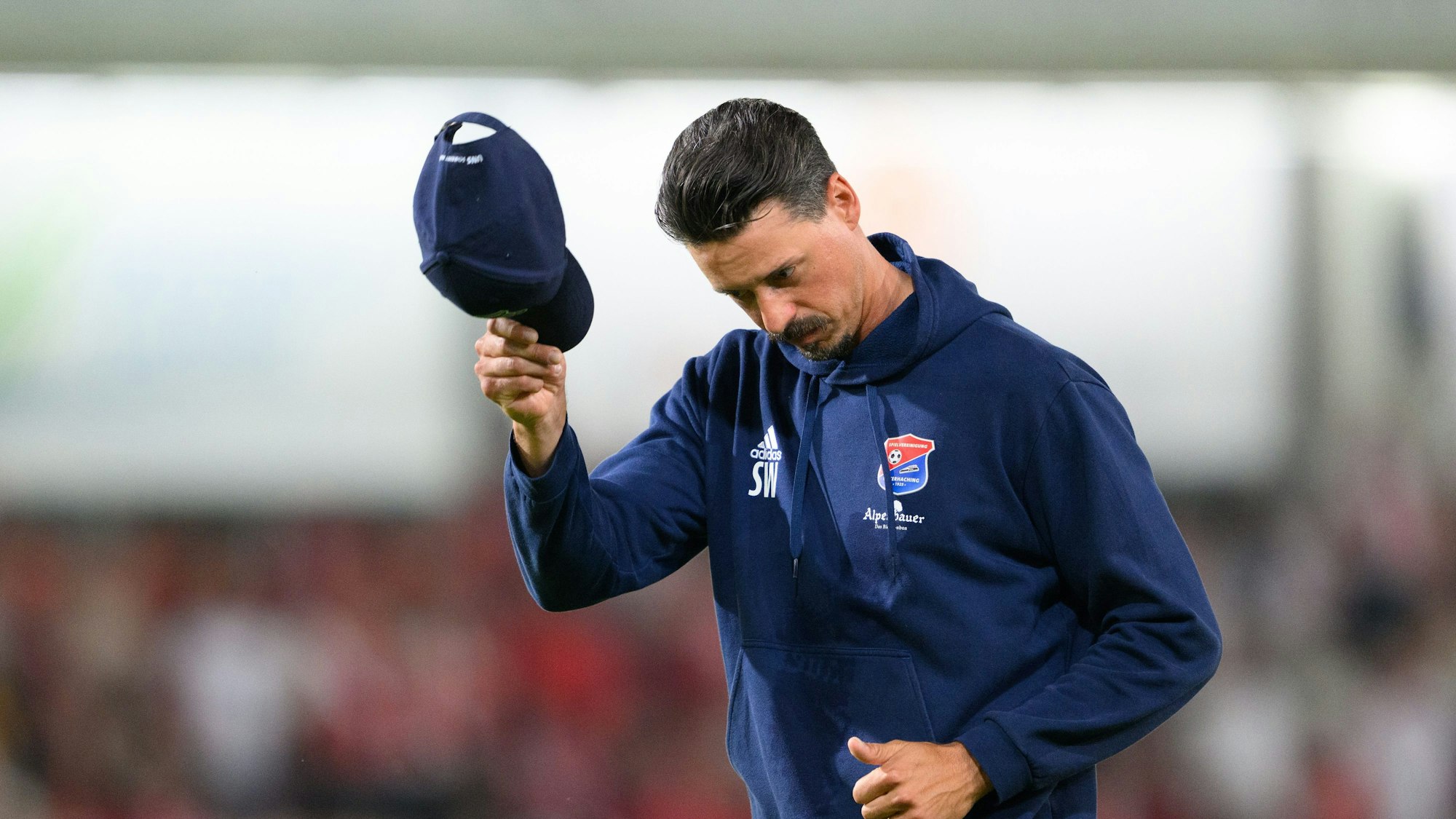 Unterhachings Trainer Sandro Wagner