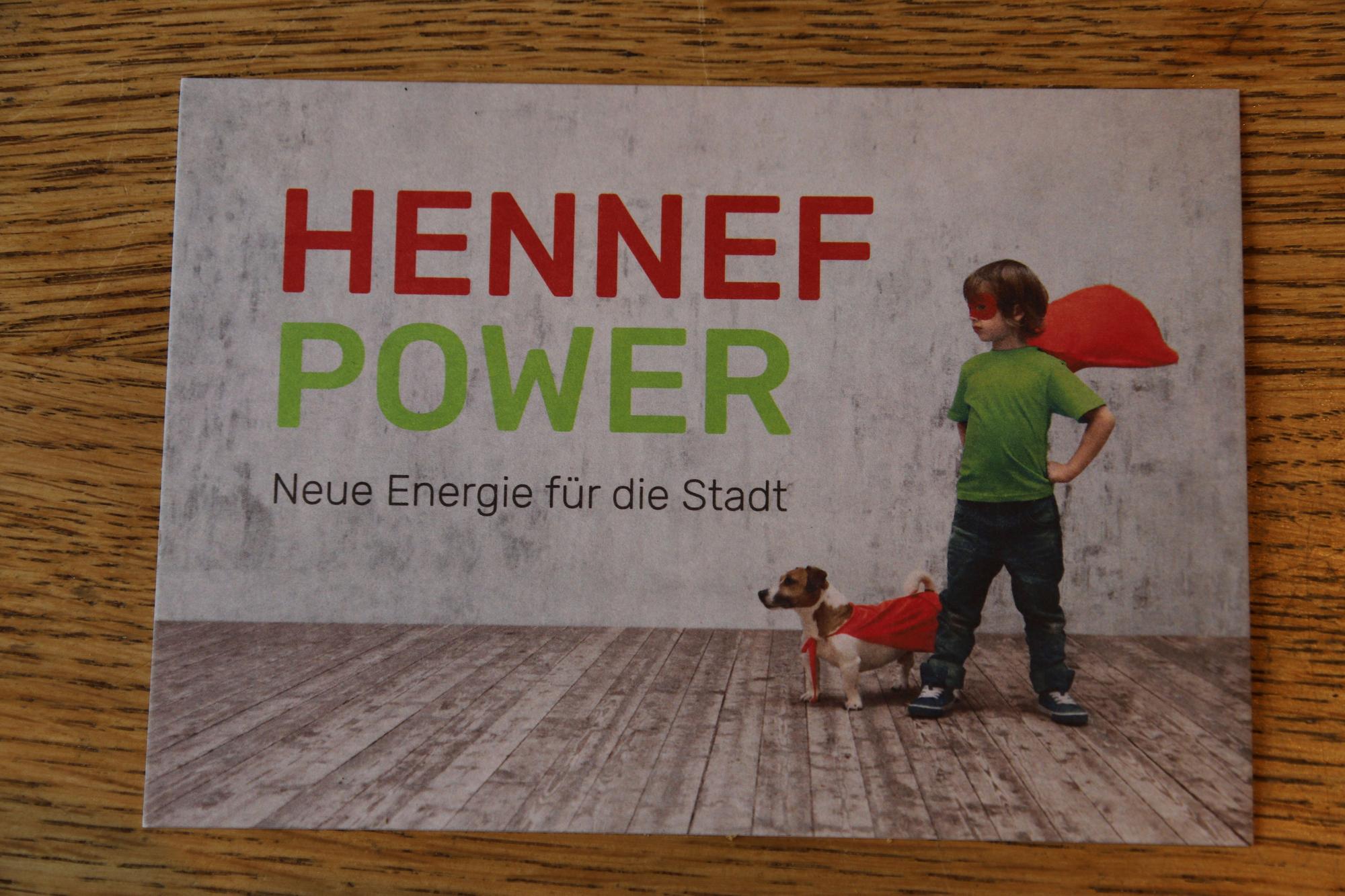 Marc C. Schmidt hat mit Bekannten und Freunden den Verein "HennefPower" gegründet, um Hennef zu einer energieautarken Gemeinde zu machen.