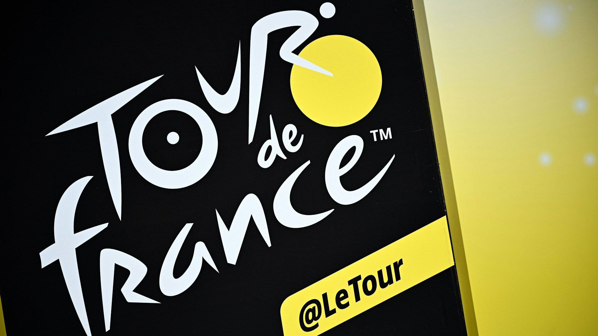 Das Logo der Tour de France.