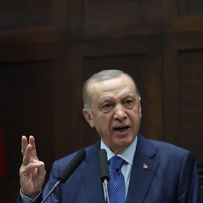 Am längeren Hebel? Beobachter erwarten, dass Recep Tayyip Erdogan mit seiner Blockade politische Zugeständnisse durchsetzen will.